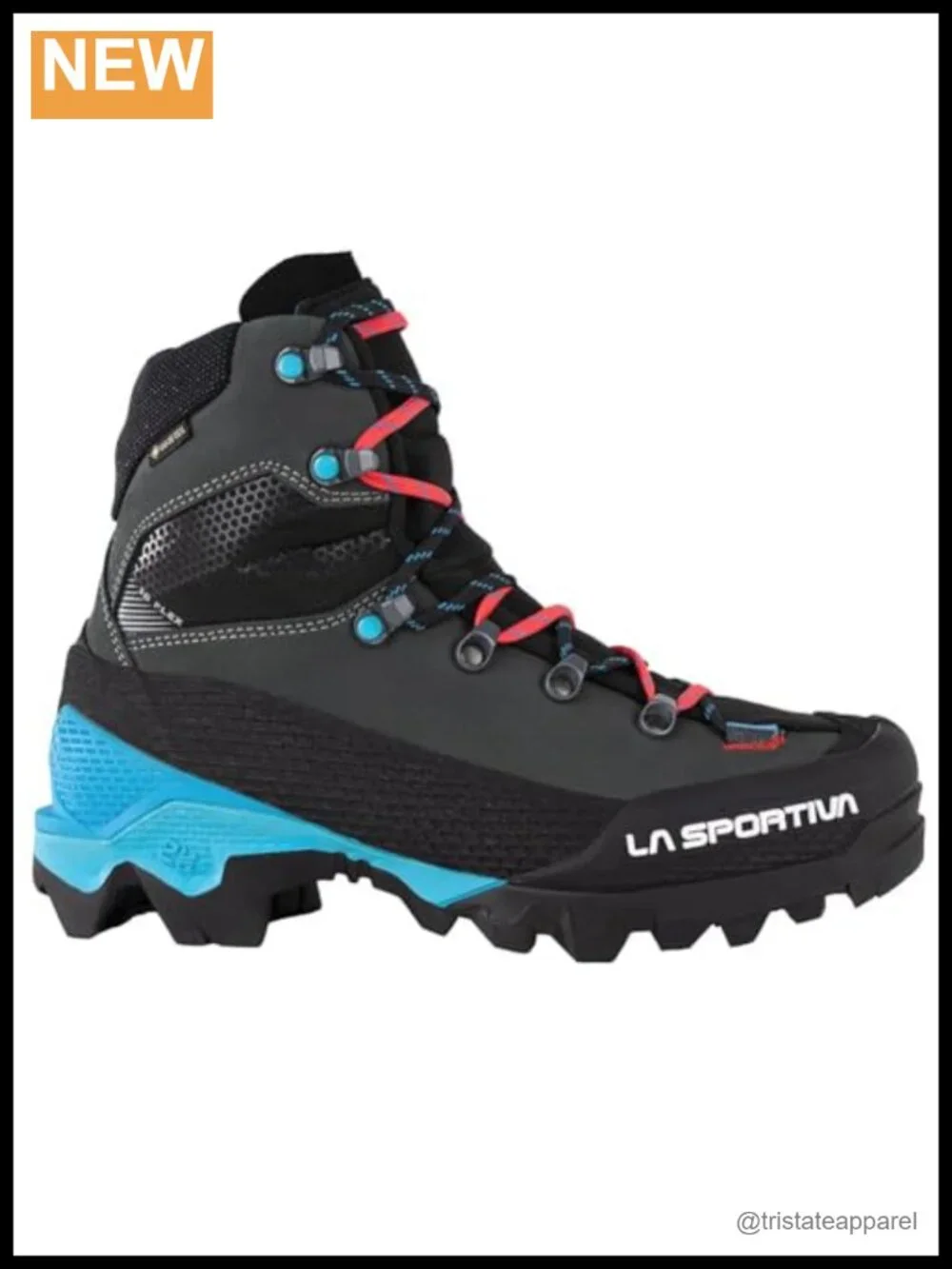 Waterproof Mountaineering Boots Lace-Up Ankle-High Technical Hiking Trekking